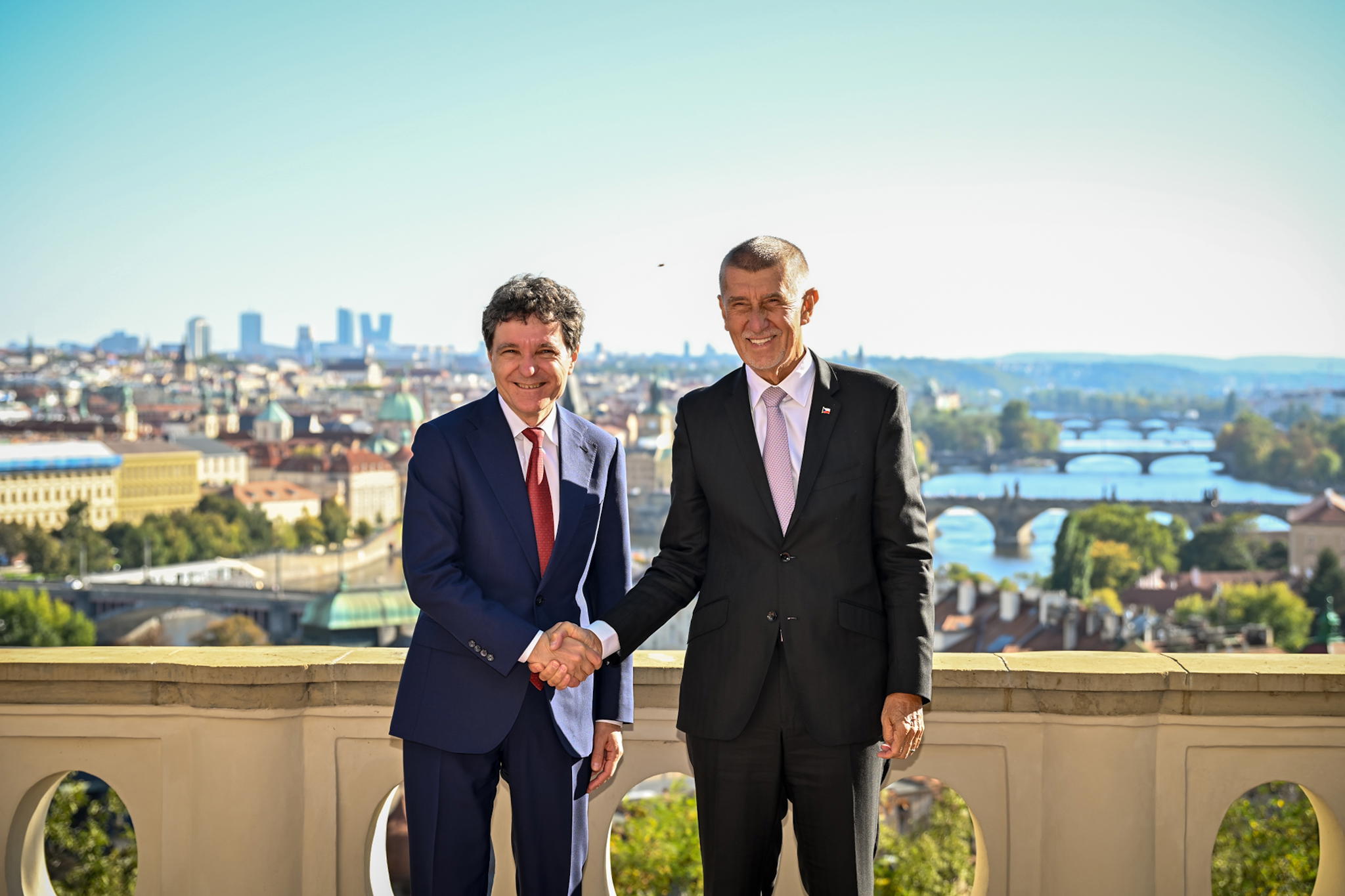 Rumunský prezident s premiérem Babišem