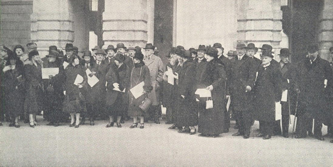 Představitelé československého odboje v roce 1918.