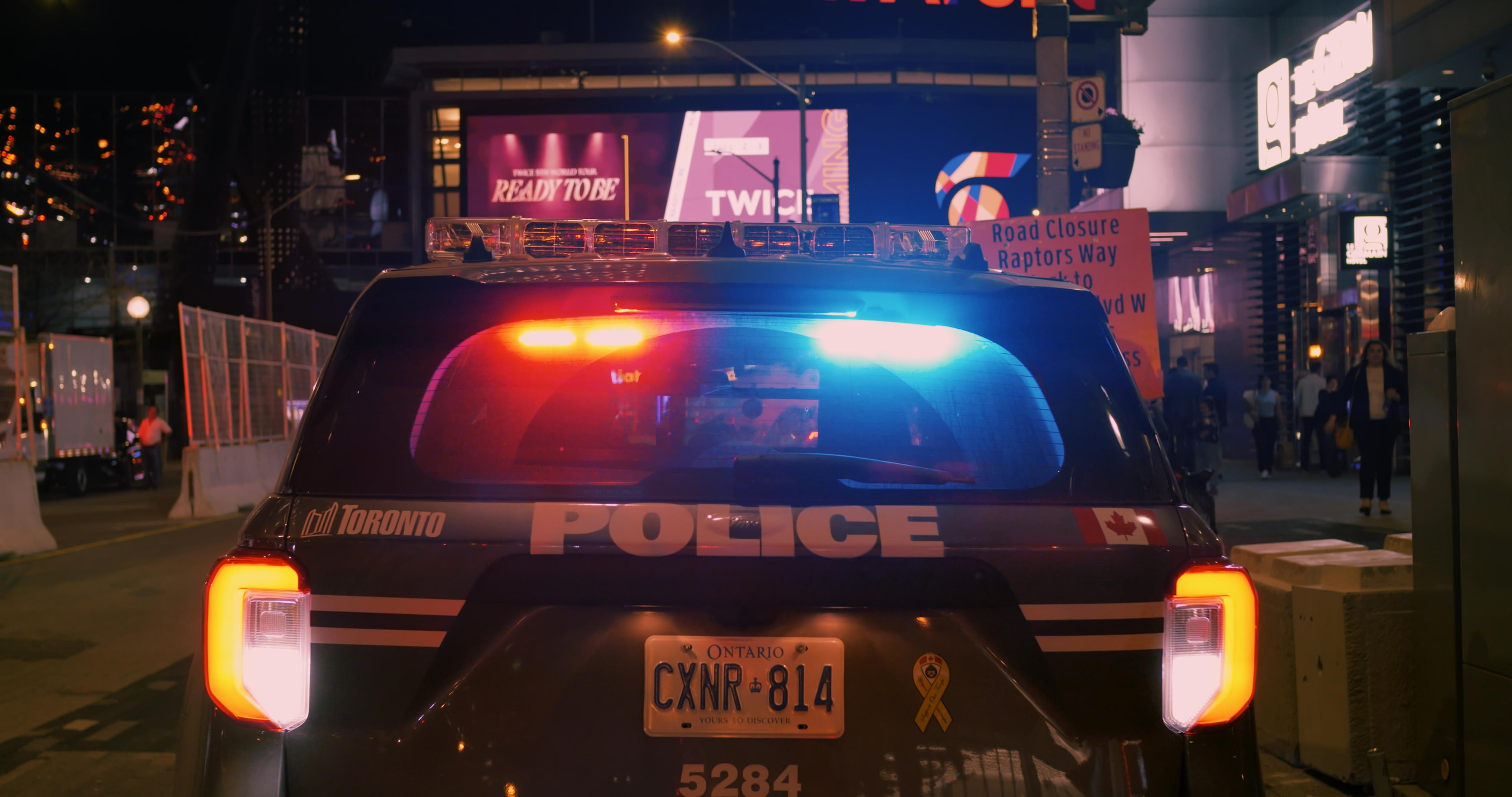 Policejní vůz v Torontu