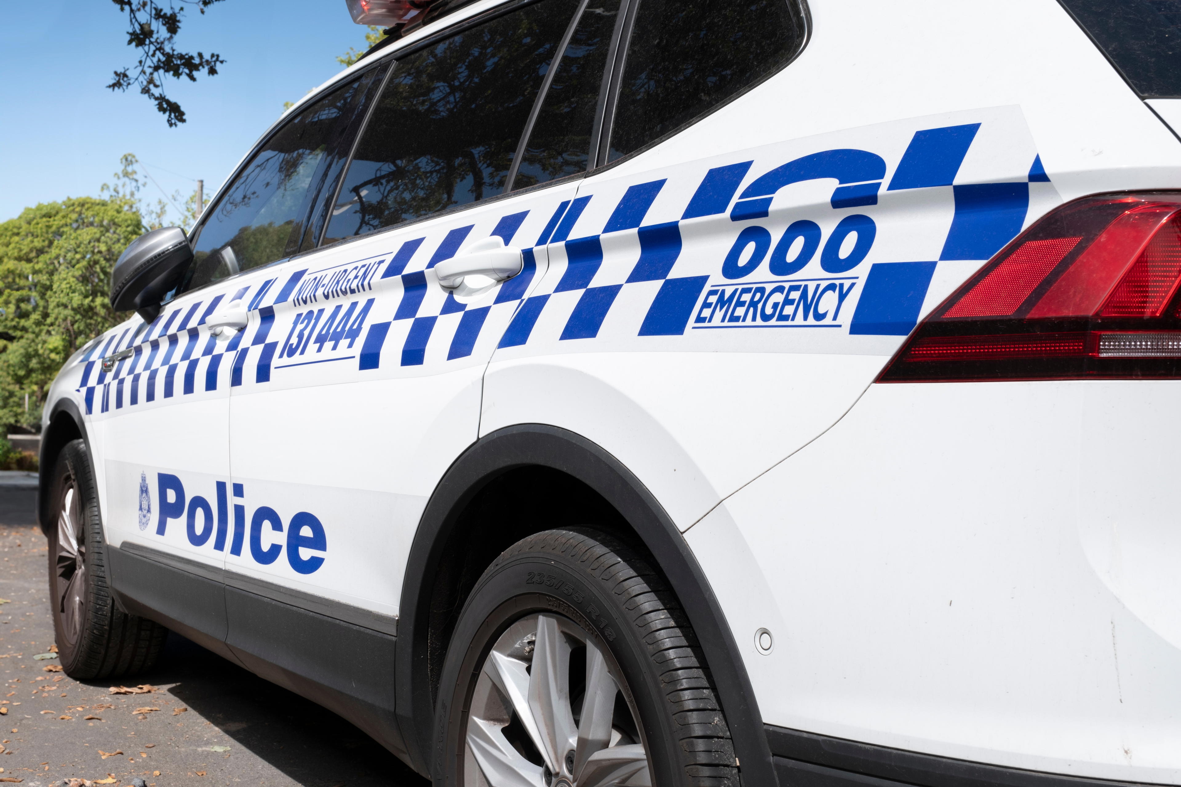 Policejní vůz v Melbourne