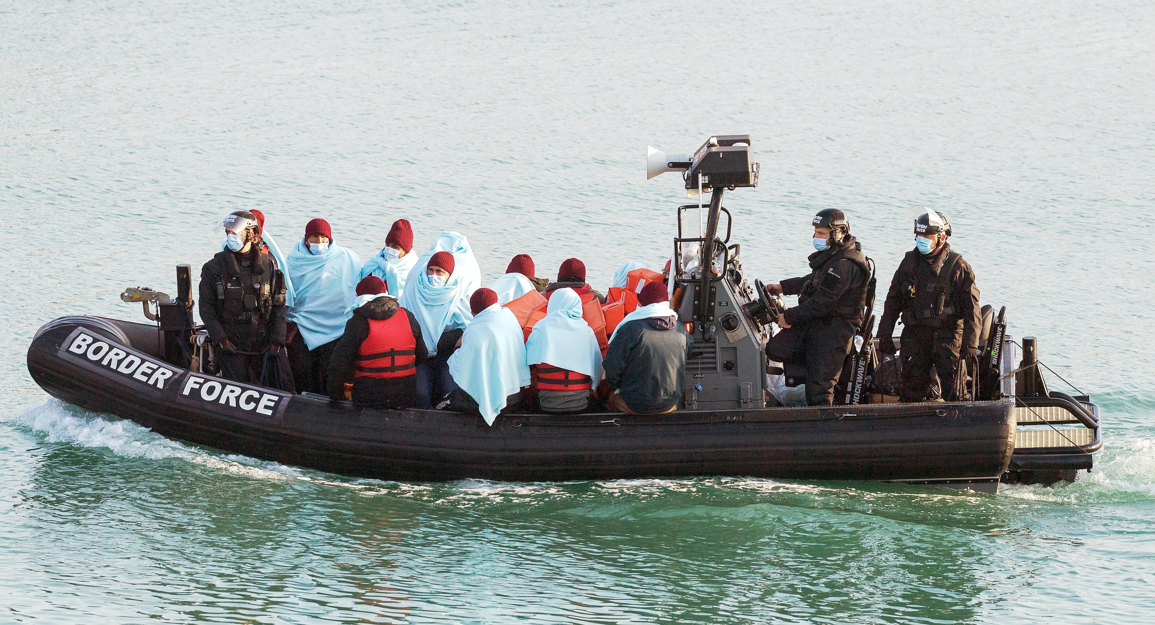 Migranti na lodi