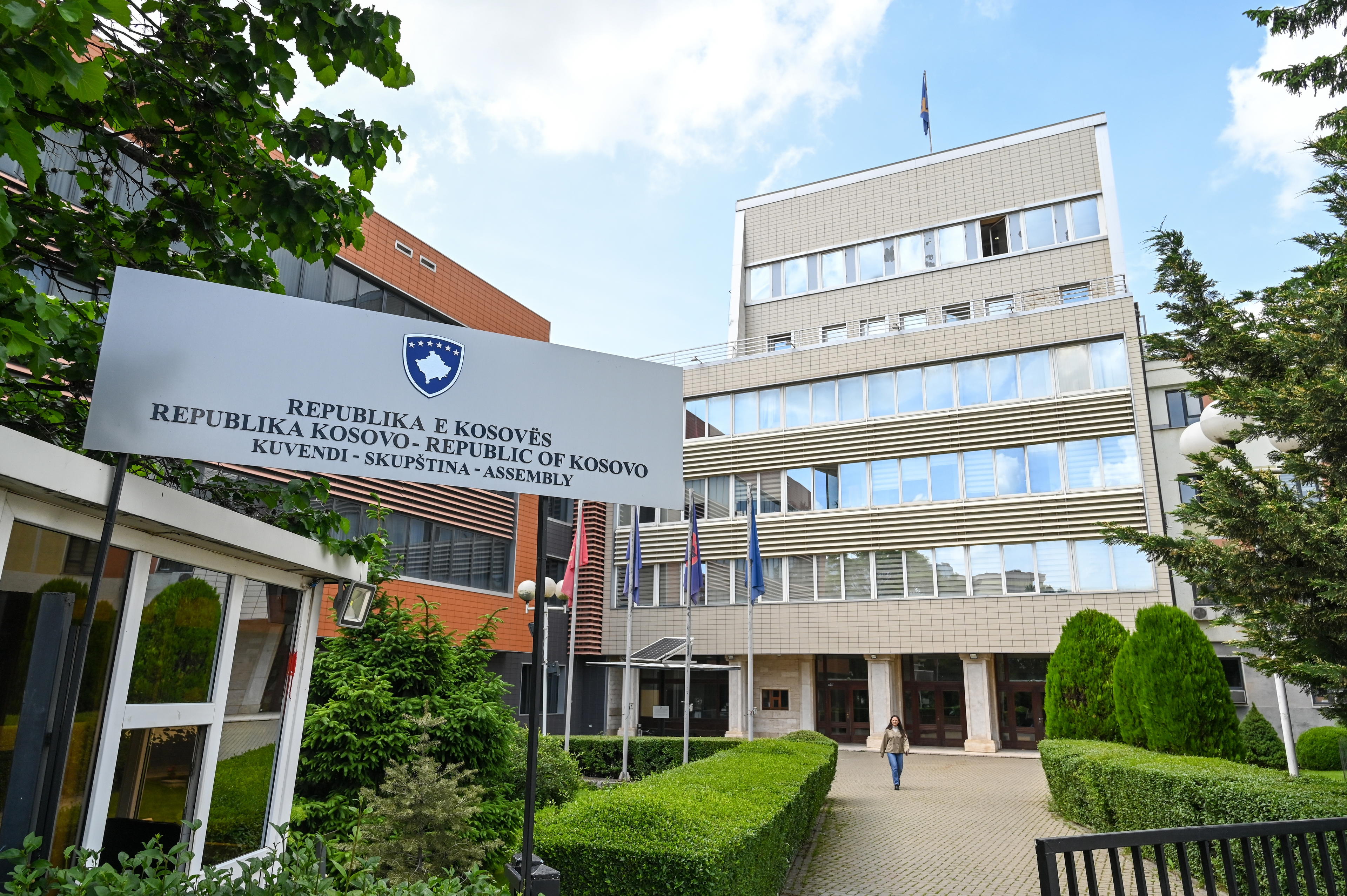 Budova kosovského Parlamentu