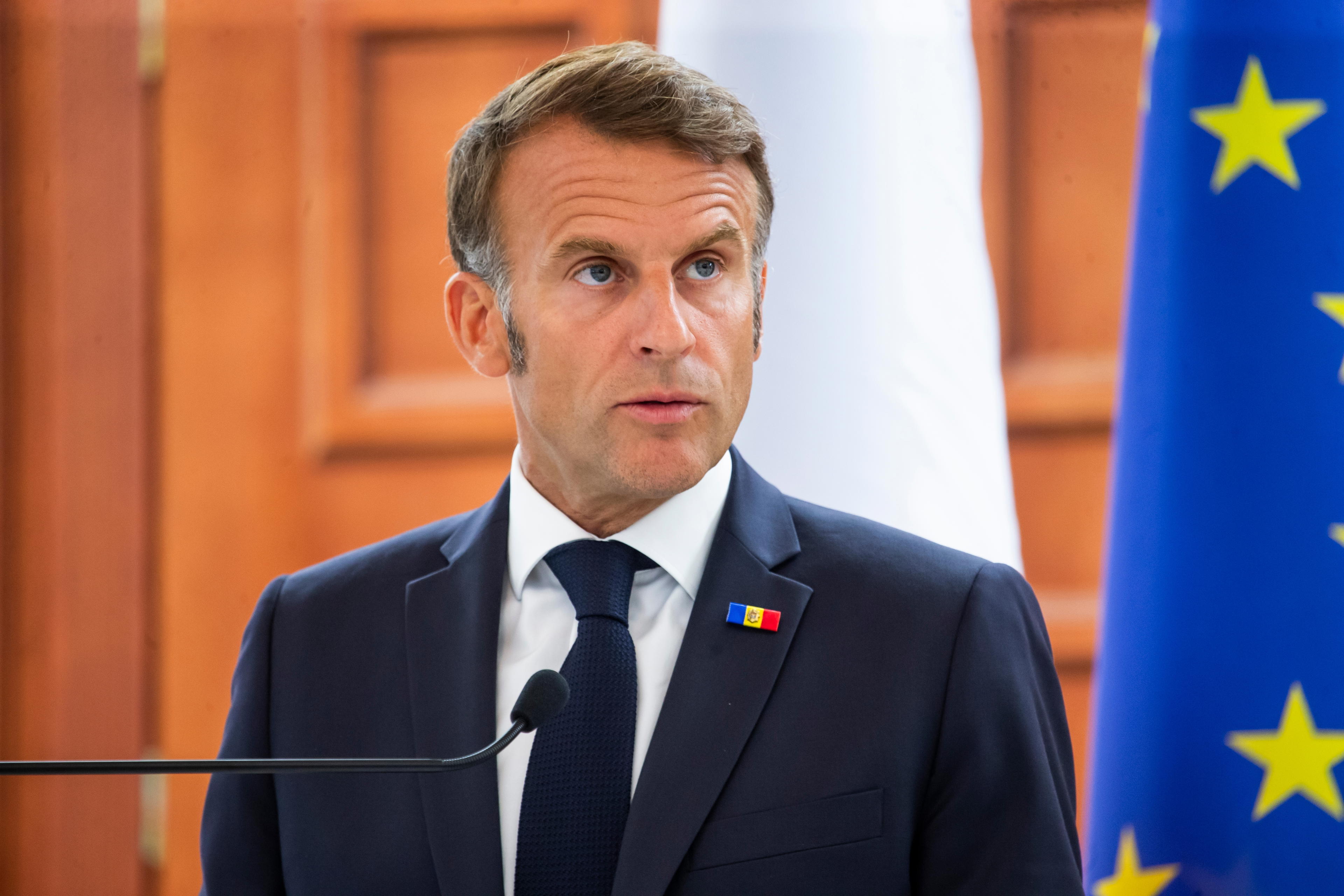 Prezident Emmanuel Macron