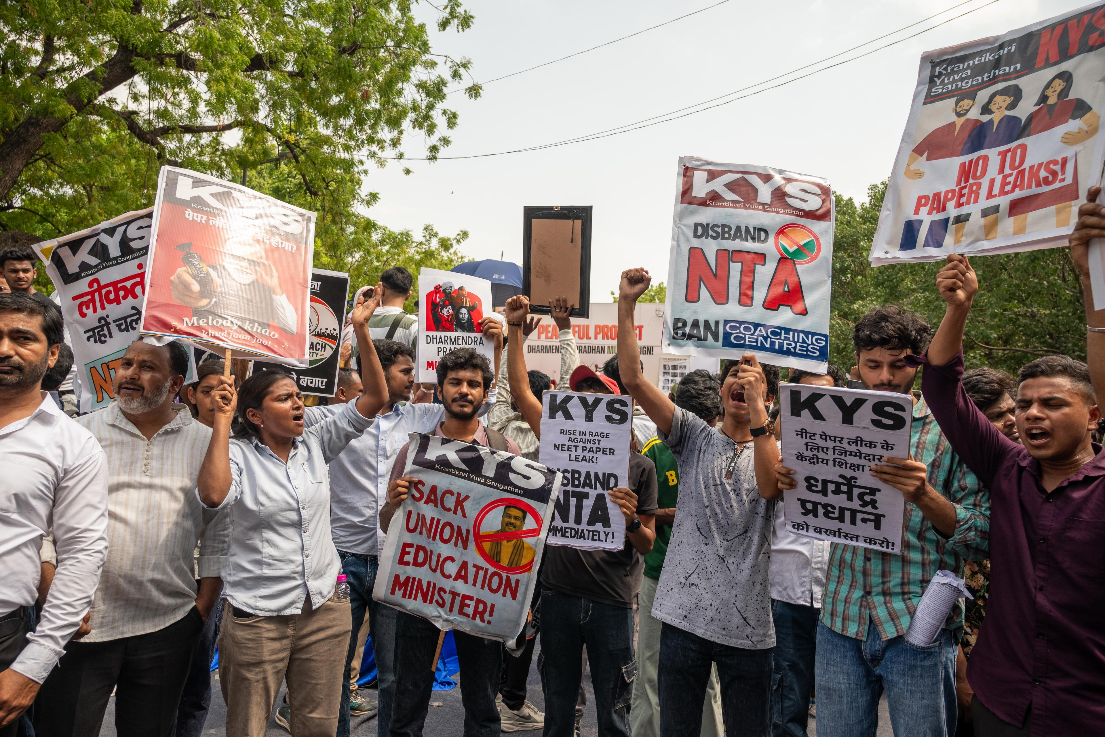 Protesty v Indii