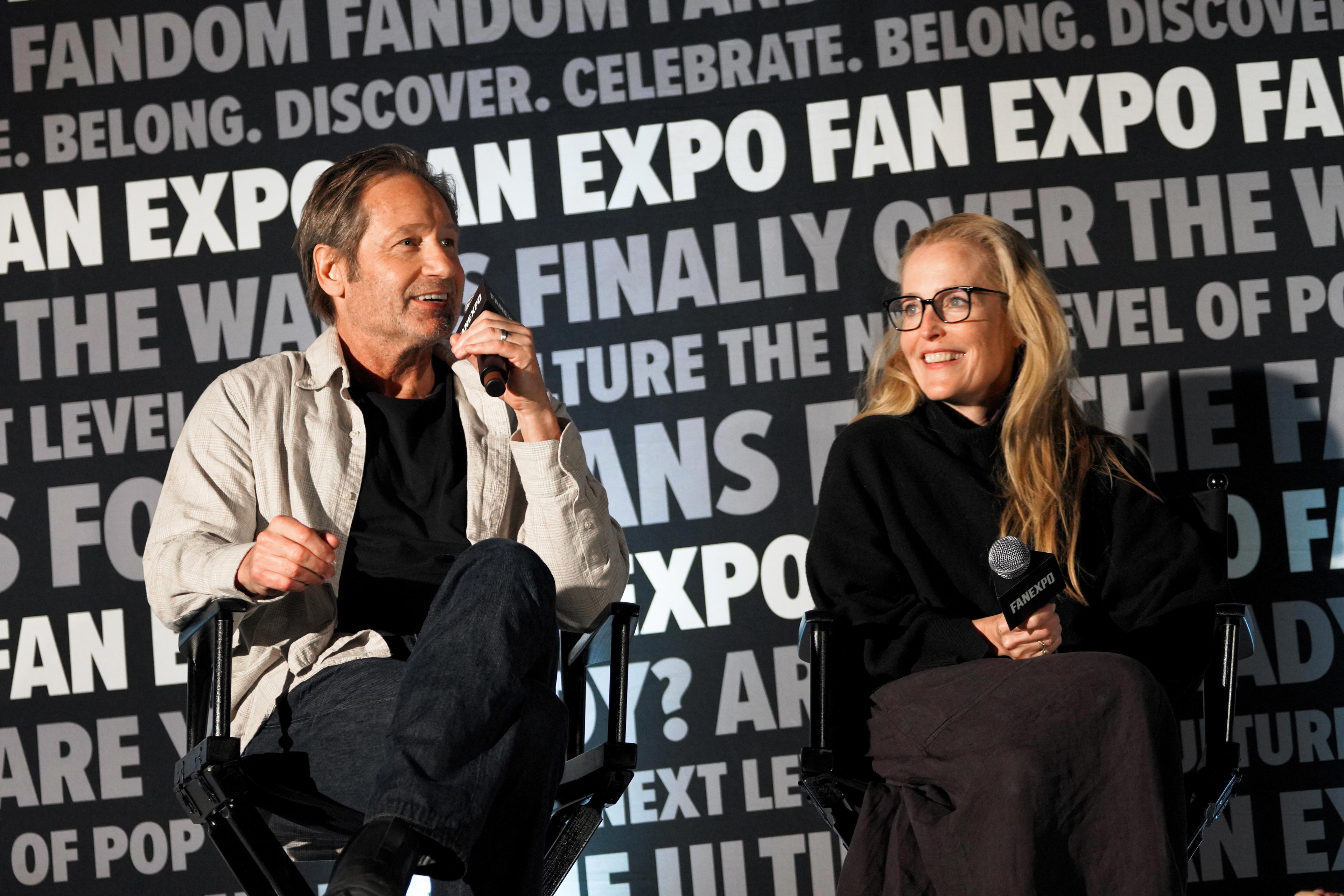 David Duchovny a Gillian Andersonová