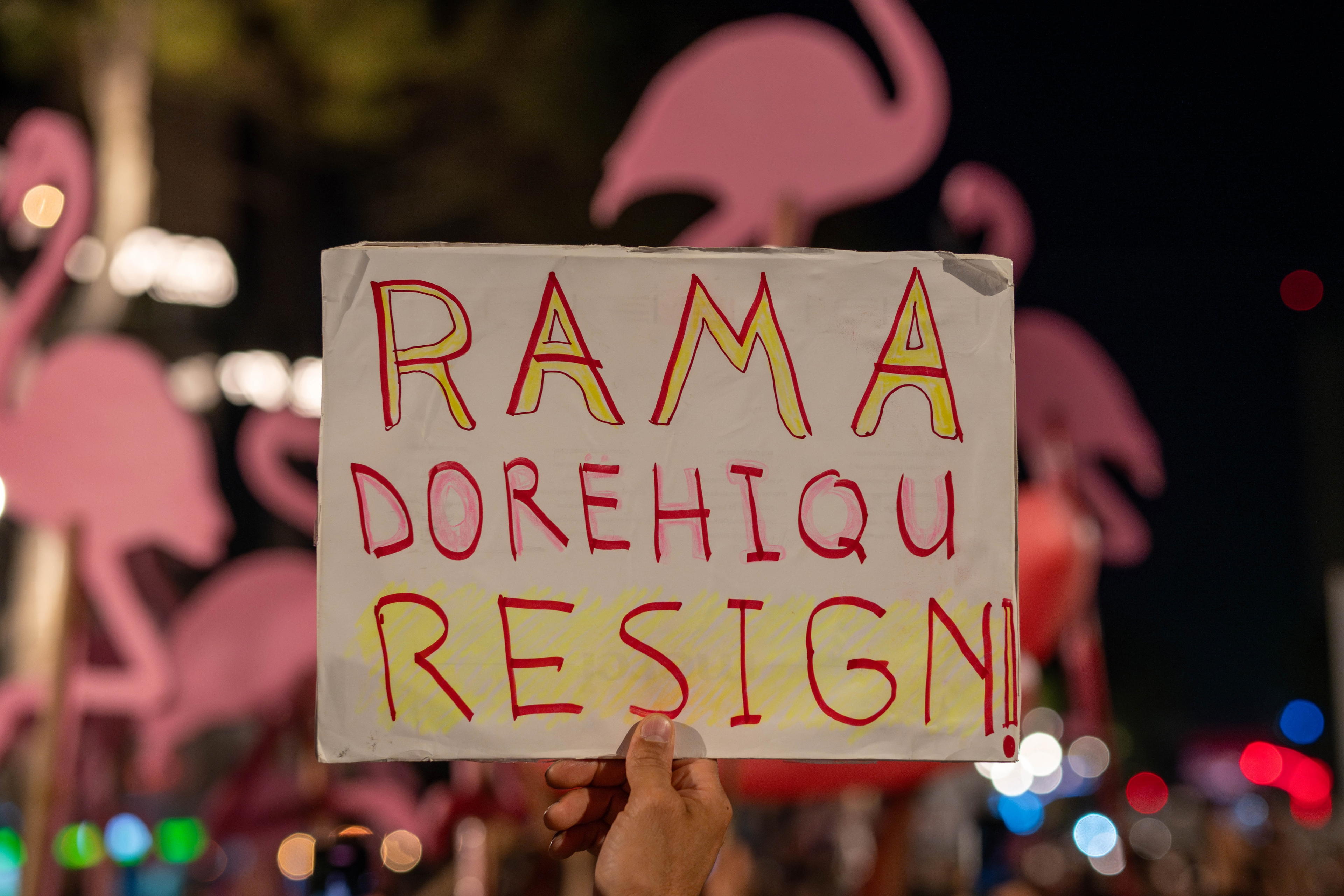 Demonstrace v Albánii