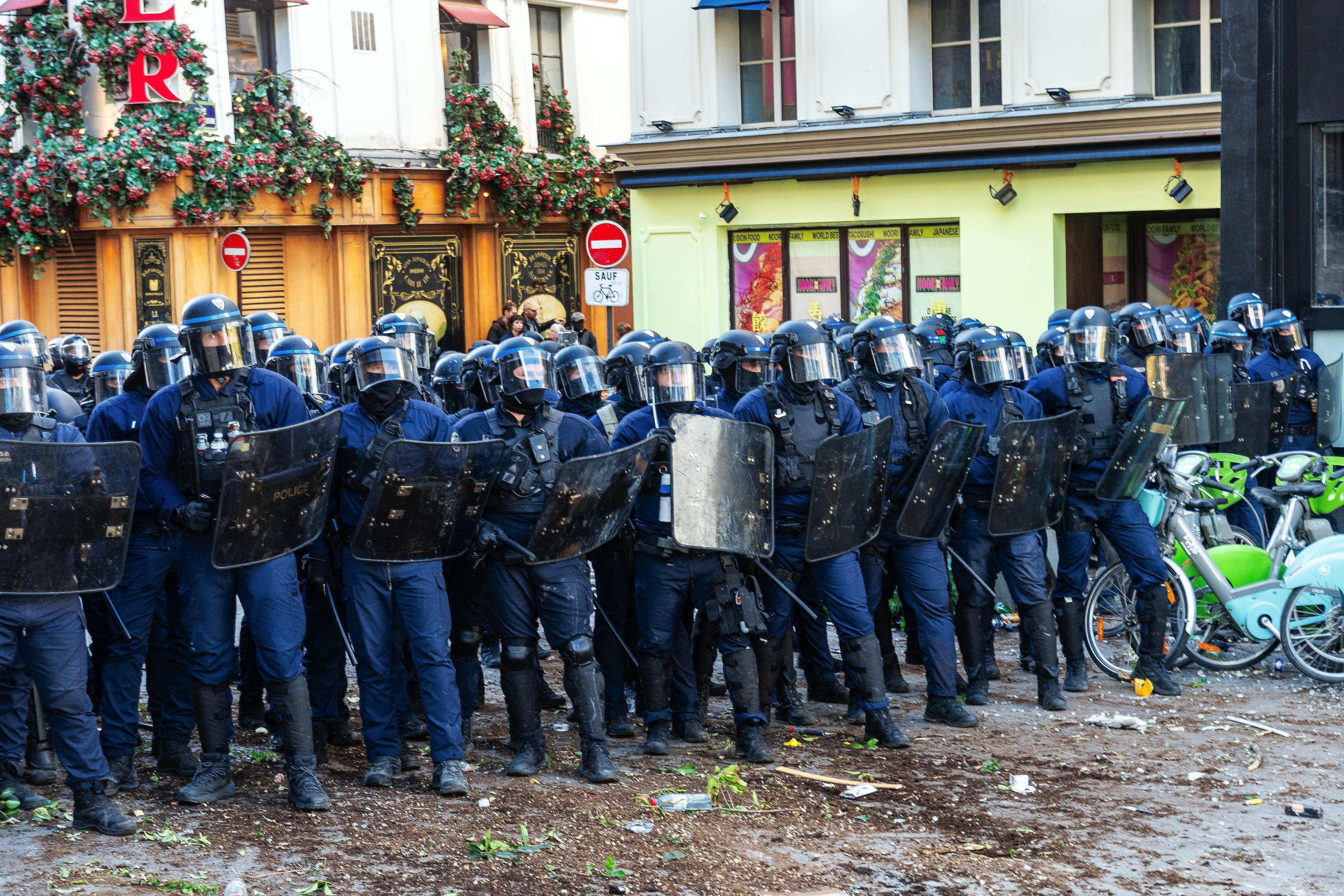 Studentské protesty ve Francii