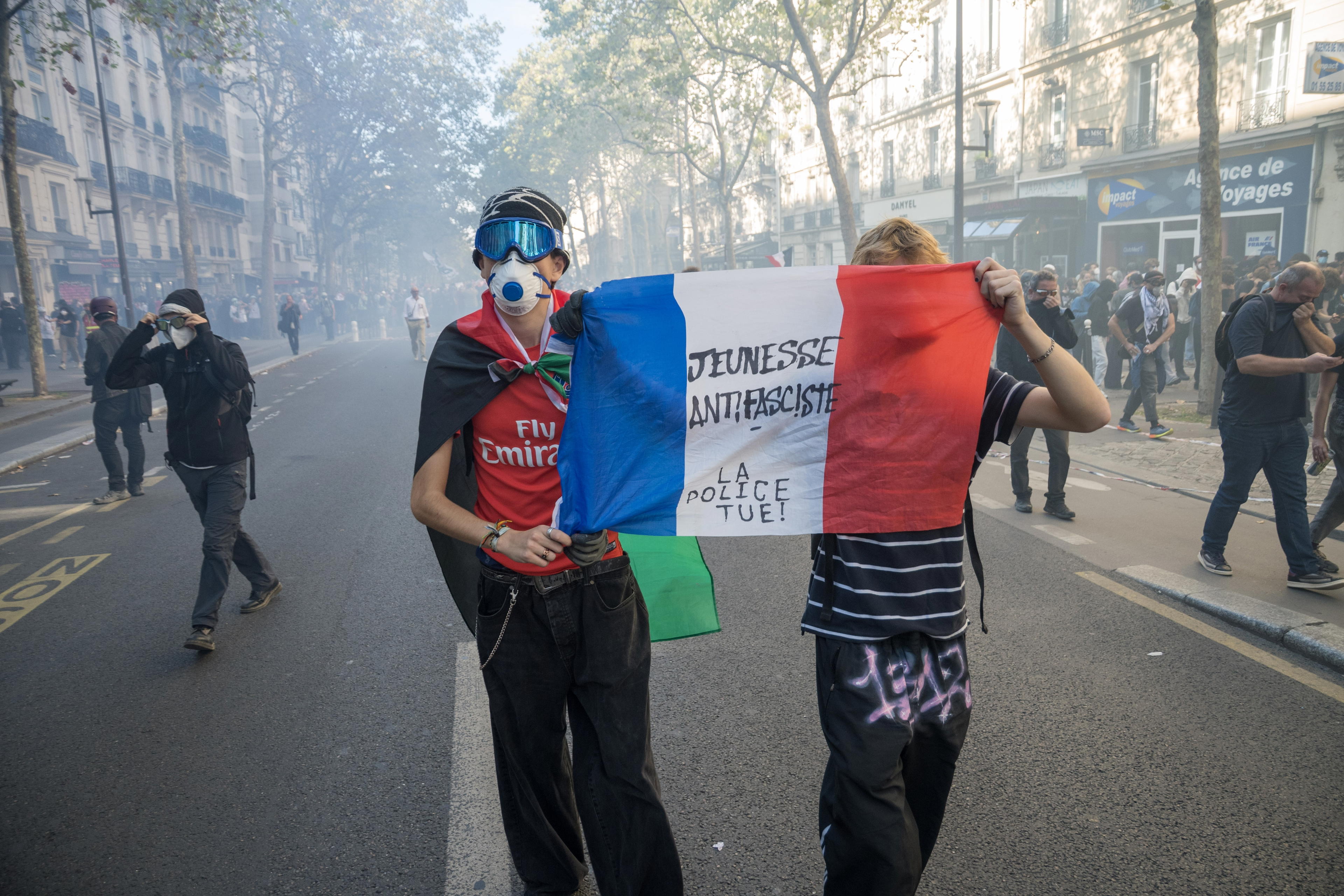 Studentské protesty ve Francii